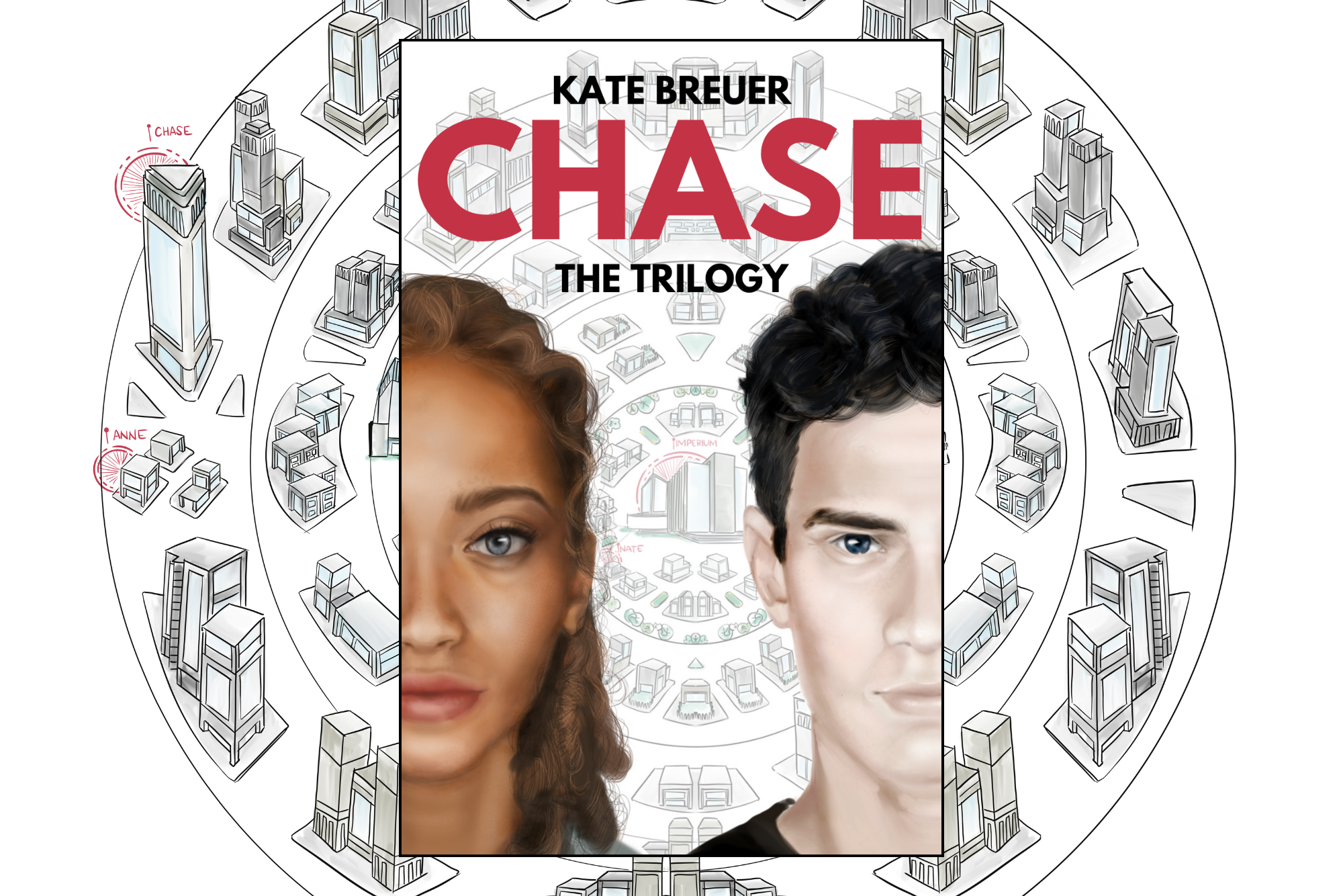 Mockup of the book Chase